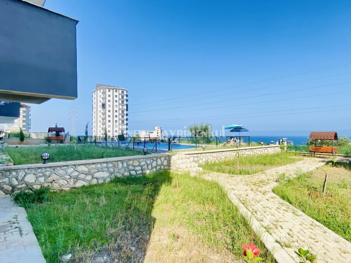 Ayaş Marin Park’ta Satılık 1+1 Daire – Deniz Manzaralı – Havuzlu