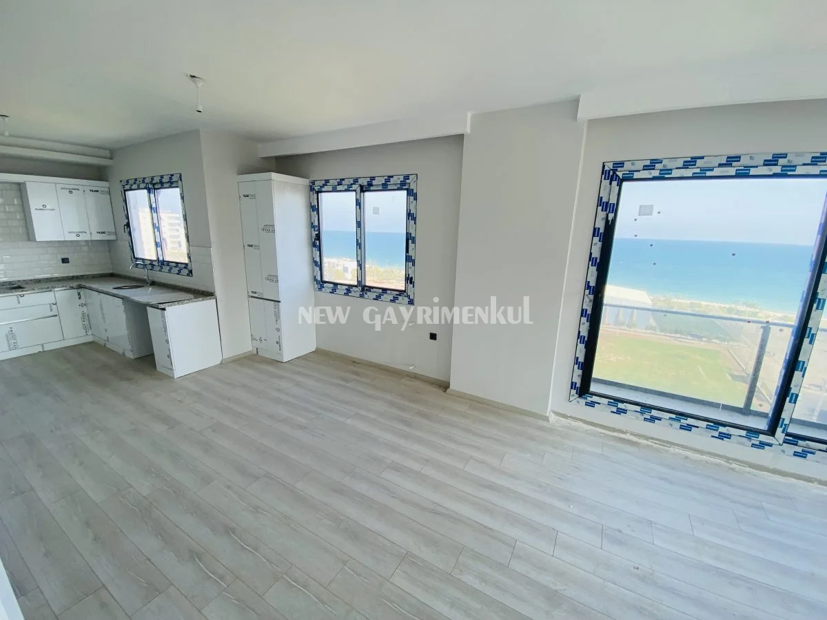Erdemli Akdeniz’de Satılık 4+1 Daire – Alaport’ta – Full Deniz Manzaralı