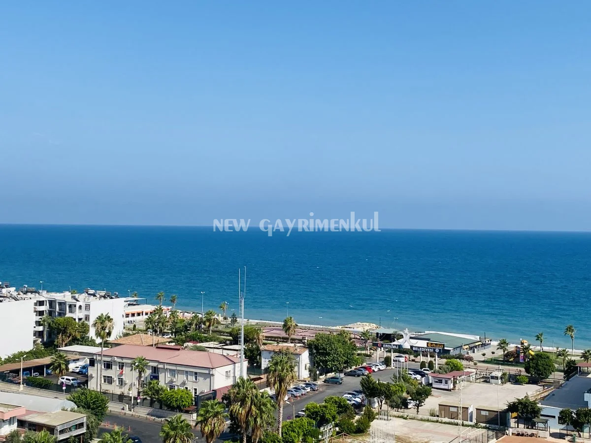 Erdemli Akdeniz’de Satılık 4+1 Daire – Alaport’ta – Full Deniz Manzaralı