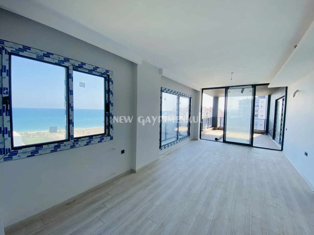 Erdemli Akdeniz’de Satılık 4+1 Daire – Alaport’ta – Full Deniz Manzaralı